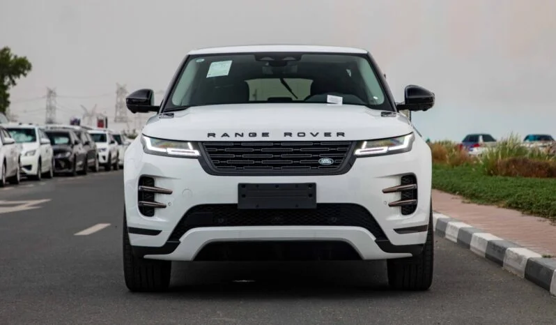 2025 Land Rover Range Rover Evoque Dynamic 2.0L Turbocharged 4 Cylinders White Red SUV