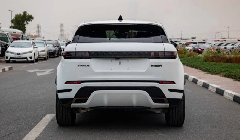 2025 Land Rover Range Rover Evoque Dynamic 2.0L Turbocharged 4 Cylinders White Red SUV