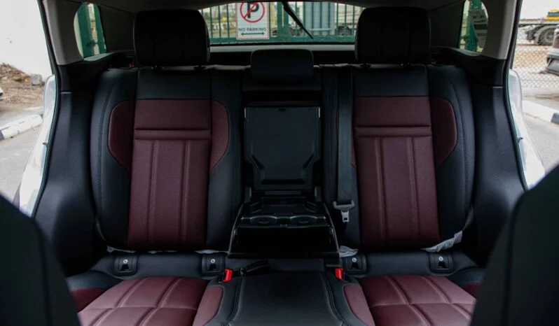 2025 Land Rover Range Rover Evoque Dynamic 2.0L Turbocharged 4 Cylinders White Red SUV
