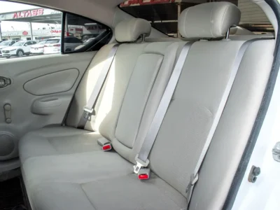 2022 Nissan Sunny SV 4 Cylinders Petrol Engine White Beige Sedan GCC Specs Clean Car