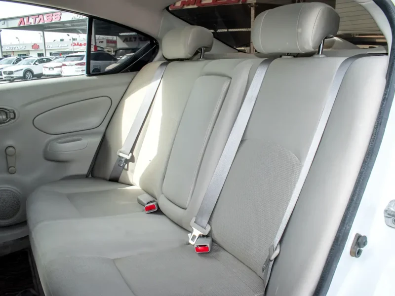 2022 Nissan Sunny SV 4 Cylinders Petrol Engine White Beige Sedan GCC Specs Clean Car