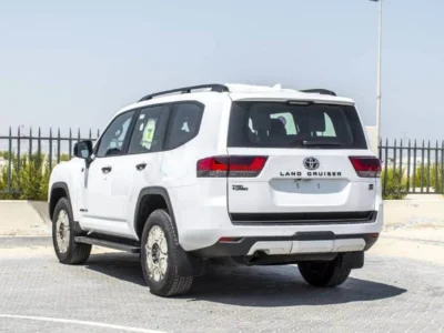 2026 Toyota Land Cruiser GR Sport 3.5 Litres V6 Twin-Turbo Petrol Engine White Red SUV GCC