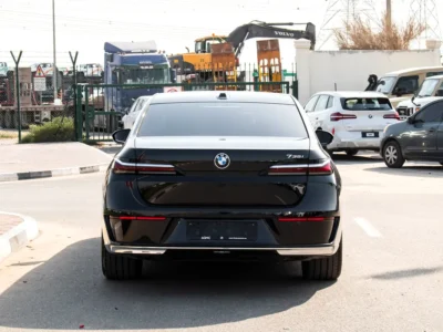 2026 BMW 7-Series 735i 6 Cylinders Petrol Engine Black Tan Sedan GCC Specs Very Clean Car