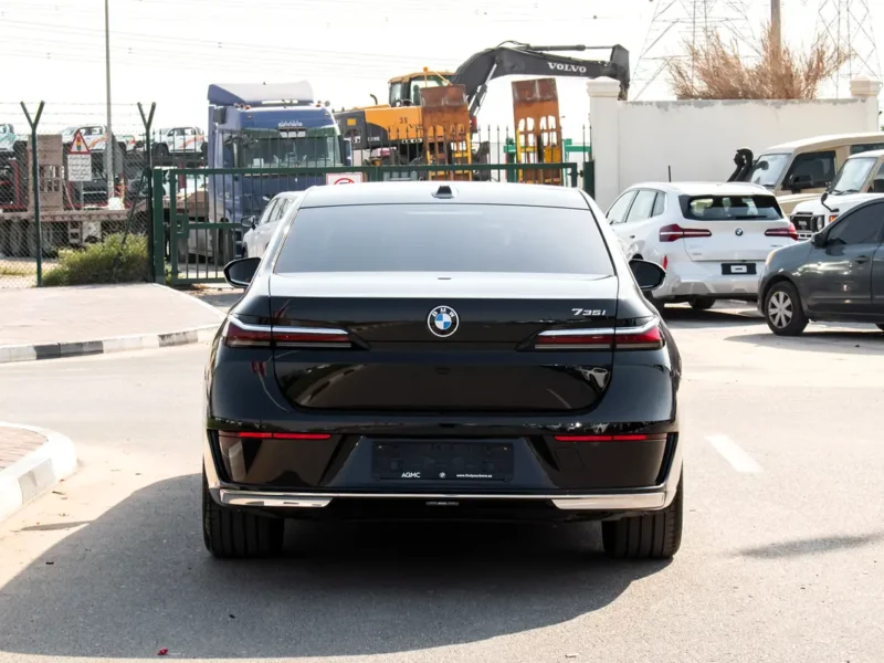 2026 BMW 7-Series 735i 6 Cylinders Petrol Engine Black Tan Sedan GCC Specs Very Clean Car