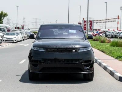 2023 Land Rover Range Rover Sport SE 6 Cylinders Petrol Engine Black Beige SUV Clean Car