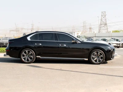 2026 BMW 7-Series 735i 6 Cylinders Petrol Engine Black Tan Sedan GCC Specs Very Clean Car