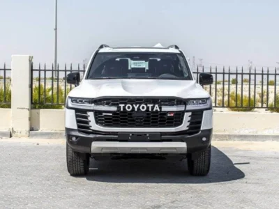 2026 Toyota Land Cruiser GR Sport 3.5 Litres V6 Twin-Turbo Petrol Engine White Red SUV GCC