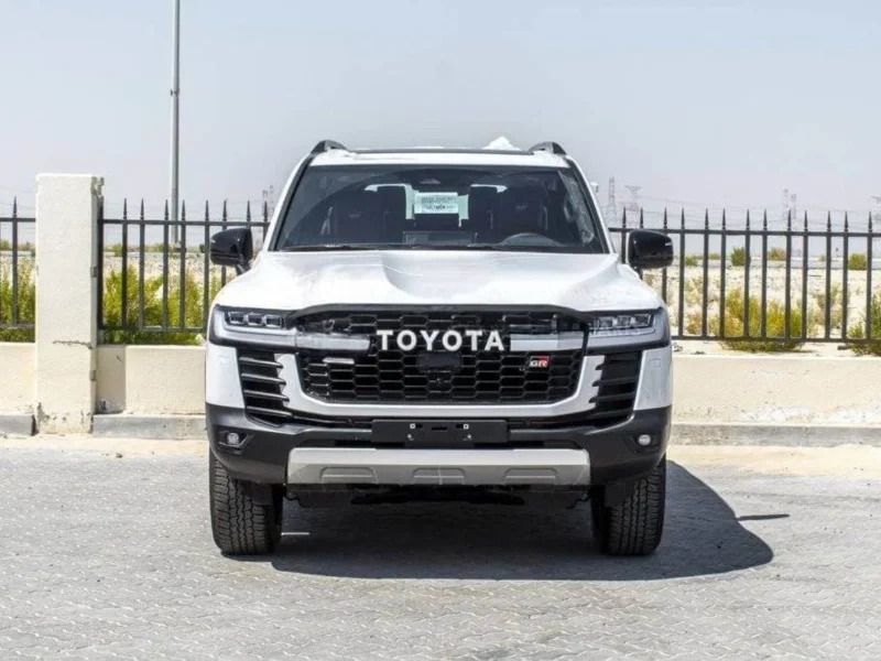 2026 Toyota Land Cruiser GR Sport 3.5 Litres V6 Twin-Turbo Petrol Engine White Red SUV GCC
