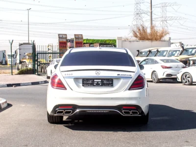 2014 Mercedes-Benz S-Class S 550 8 Cylinders Engine White Beige Sedan IMMACULATE CONDTION