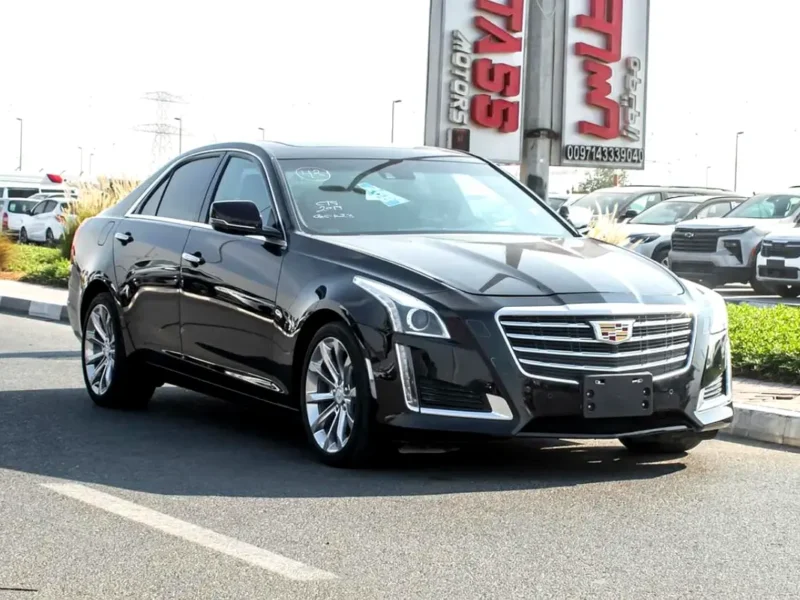 2019 Cadillac CTS/Catera Premium 4 Cylinders Engine Black Sedan Well Maintained and Clean Car