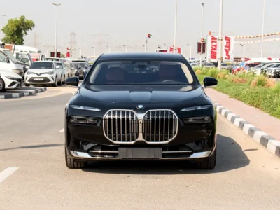 2026 BMW 7-Series 735i 6 Cylinders Petrol Engine Black Tan Sedan GCC Specs Very Clean Car
