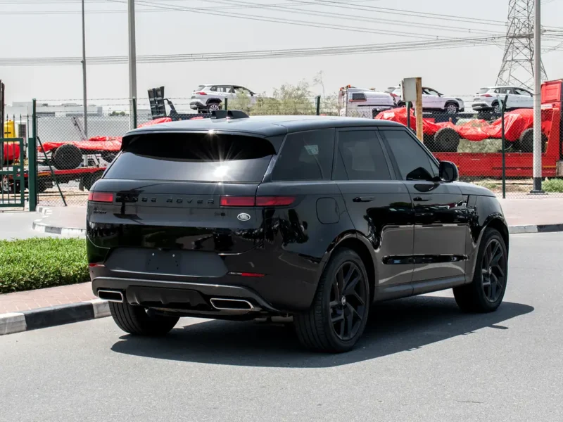 2023 Land Rover Range Rover Sport SE 6 Cylinders Petrol Engine Black Beige SUV Clean Car