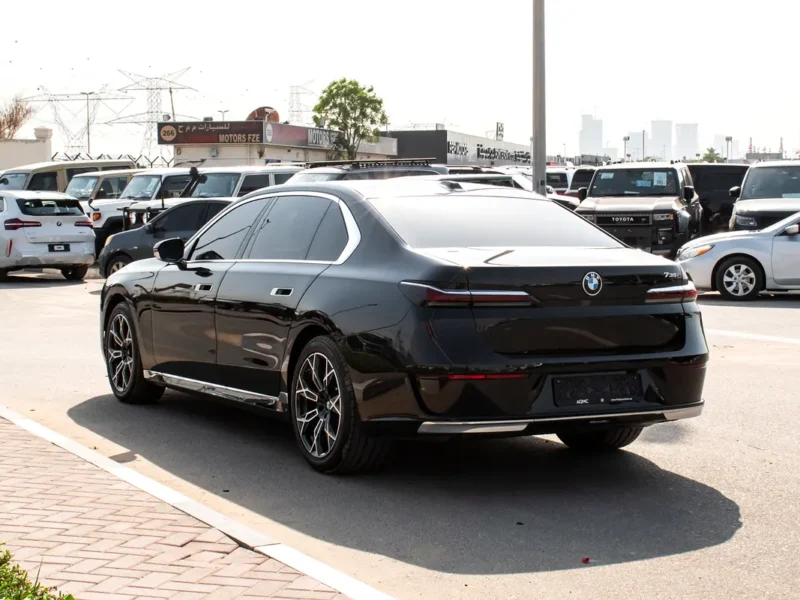 2026 BMW 7-Series 735i 6 Cylinders Petrol Engine Black Tan Sedan GCC Specs Very Clean Car