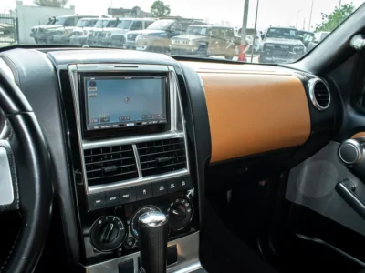2007 Ford Explorer Base 6 Cylinders Petrol Engine Black Tan SUV GOOD CONDITION