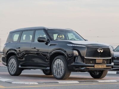 2026 Infiniti QX80 Autograph 3.5 Litres V6 Twin-Turbo Petrol Engine Black Red SUV GCC Specs