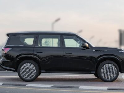 2026 Infiniti QX80 Autograph 3.5 Litres V6 Twin-Turbo Petrol Engine Black Red SUV GCC Specs