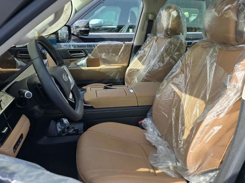 2026 Infiniti QX80 Sensory 3.5 Litres V6 Twin-Turbo Petrol Engine Bronze Tan SUV GCC Specs