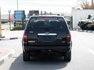 2007 Ford Explorer Base 6 Cylinders Petrol Engine Black Tan SUV GOOD CONDITION
