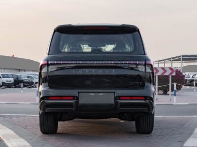 2026 Infiniti QX80 Autograph 3.5 Litres V6 Twin-Turbo Petrol Engine Black Red SUV GCC Specs