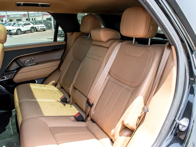 2023 Land Rover Range Rover Sport SE 6 Cylinders Petrol Engine Black Beige SUV Clean Car