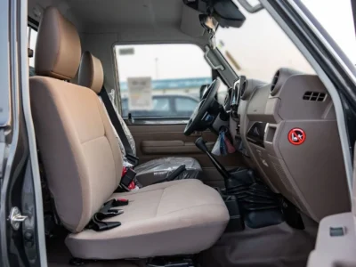 2025 Toyota Land Cruiser LC 79 SC 2.8 L inline-4 turbo Diesel Grey Brown Pickup Truck MT