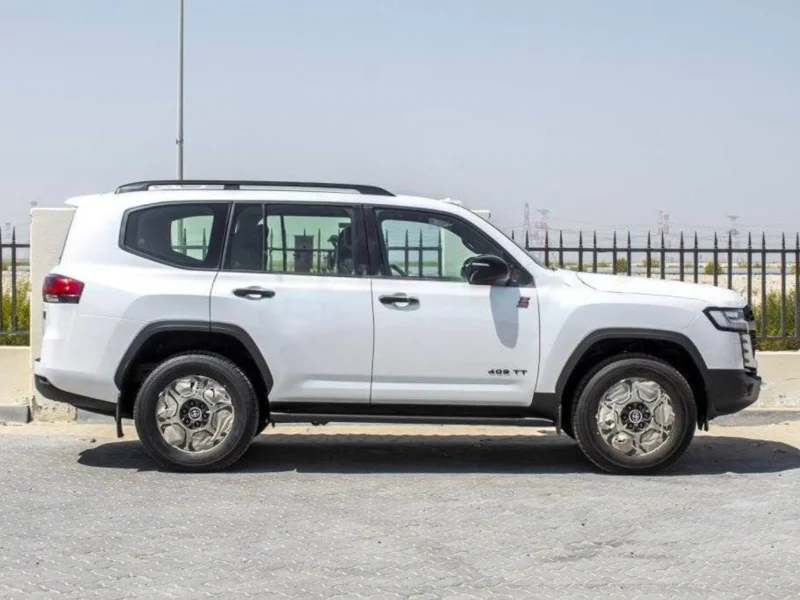 2026 Toyota Land Cruiser GR Sport 3.5 Litres V6 Twin-Turbo Petrol Engine White Red SUV GCC