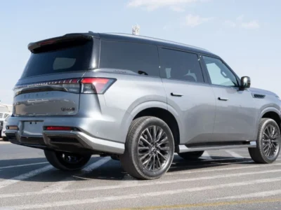 2026 Infiniti QX80 Autograph 3.5 Litres V6 Twin-Turbo Petrol Engine Grey Red SUV GCC Specs