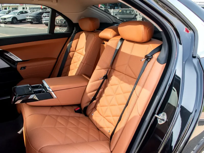 2026 BMW 7-Series 735i 6 Cylinders Petrol Engine Black Tan Sedan GCC Specs Very Clean Car