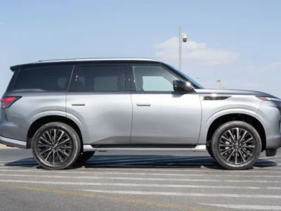 2026 Infiniti QX80 Autograph 3.5 Litres V6 Twin-Turbo Petrol Engine Grey Red SUV GCC Specs
