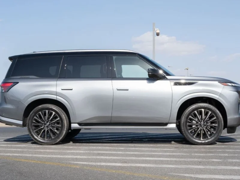2026 Infiniti QX80 Autograph 3.5 Litres V6 Twin-Turbo Petrol Engine Grey Red SUV GCC Specs