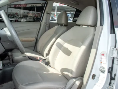 2022 Nissan Sunny SV 4 Cylinders Petrol Engine White Beige Sedan GCC Specs Clean Car
