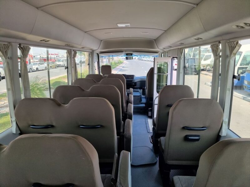 2025 Toyota Coaster 4.0 Litres 6 Cylinders Diesel Engine White Grey Van MT GCC Specs