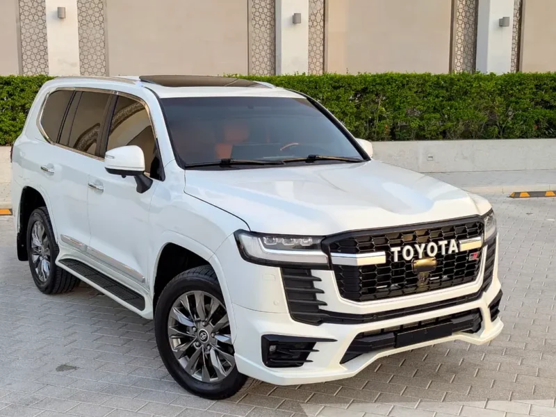 2015 Toyota Land Cruiser GXR Facelifted 2026 6 Cylinders Engine White Orange SUV GCC
