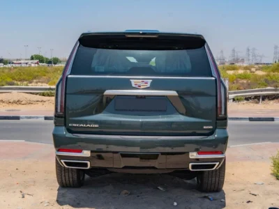 2026 Cadillac Escalade 6.2L Naturally Aspirated V8 Petrol Engine Green Tan SUV GCC