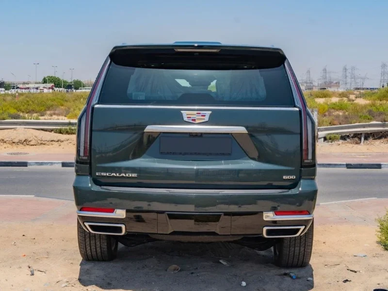 2026 Cadillac Escalade 6.2L Naturally Aspirated V8 Petrol Engine Green Tan SUV GCC