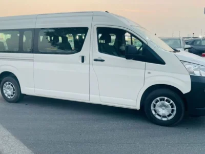 2026 Toyota HIACE 2.8 4 Cylinders Engine AUTOMATIC DIESEL White Black Van GCC Specs
