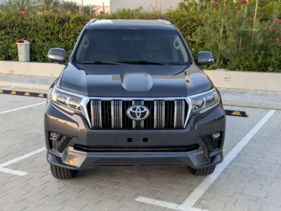 2012 Toyota Prado TXL Facelifted 2023 4 Cylinders Petrol Engine Grey Beige SUV GCC Specs