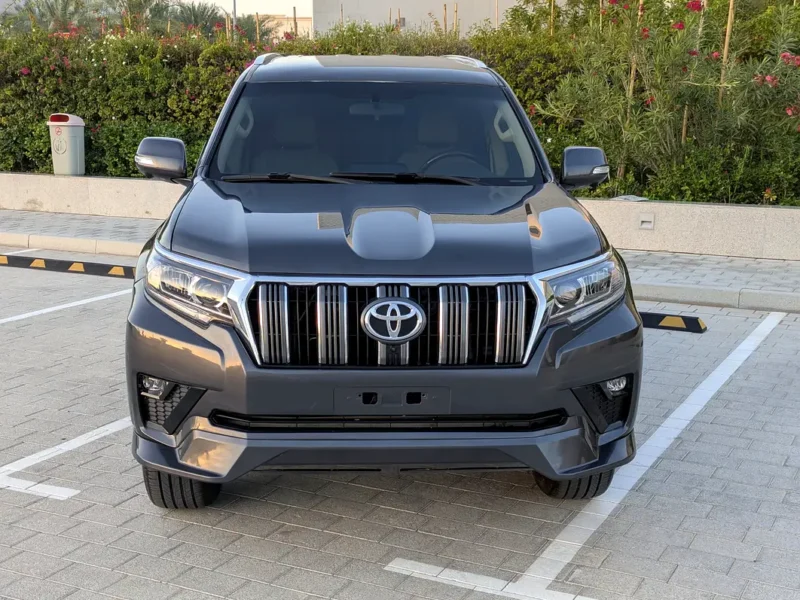 2012 Toyota Prado TXL Facelifted 2023 4 Cylinders Petrol Engine Grey Beige SUV GCC Specs