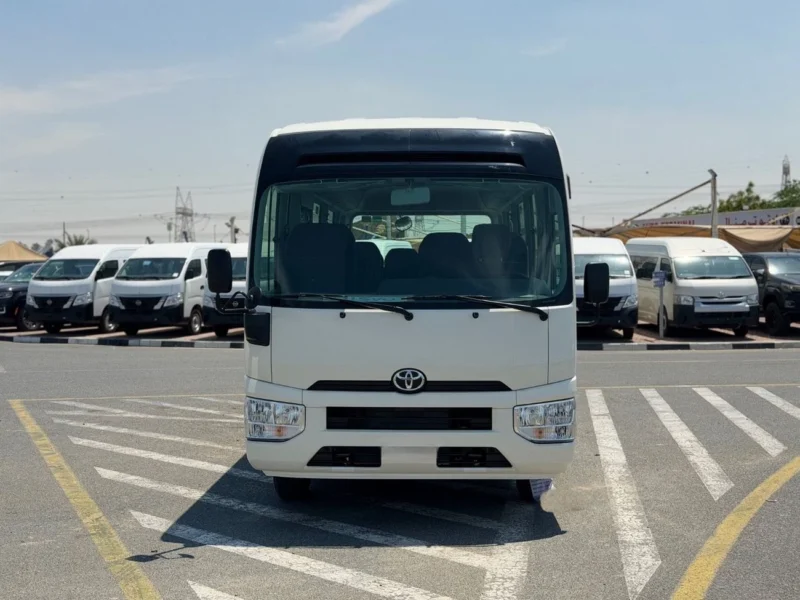 2026 Toyota Coaster 4.2 Litres 6 Cylinders Diesel Engine White Grey Van MT GCC Specs