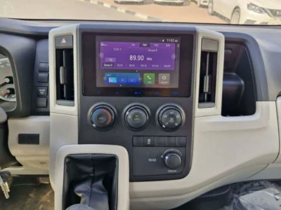 2026 TOYOTA HIACE 2.8L 4 Cylinder DSL 13 SEATS HIGHROOF MT White Grey Van GCC Specs