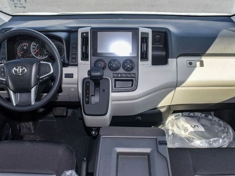 2025 Toyota Hiace High Roof Van 3.5L 6 Cylinders Petrol Engine White Grey Cargo Van GCC