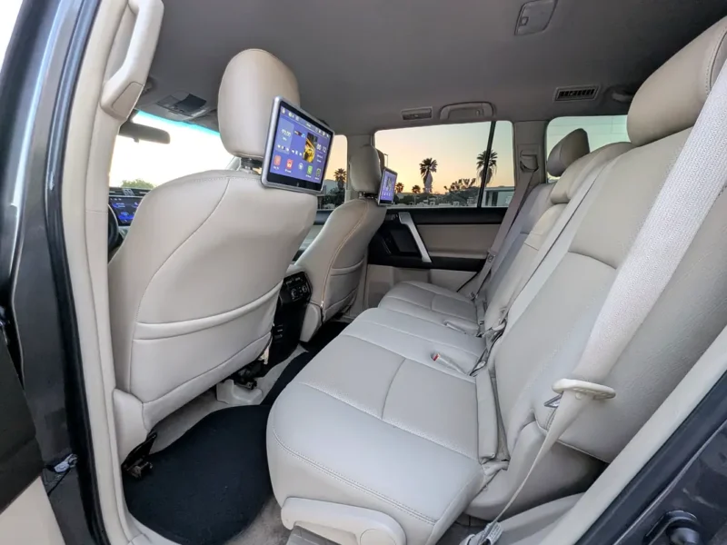 2012 Toyota Prado TXL Facelifted 2023 4 Cylinders Petrol Engine Grey Beige SUV GCC Specs