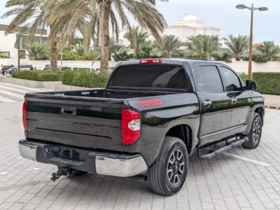 2019 Toyota Tundra Crewmax Limited 5.7 Litres V8 Petrol Engine Black Grey Pickup Truck