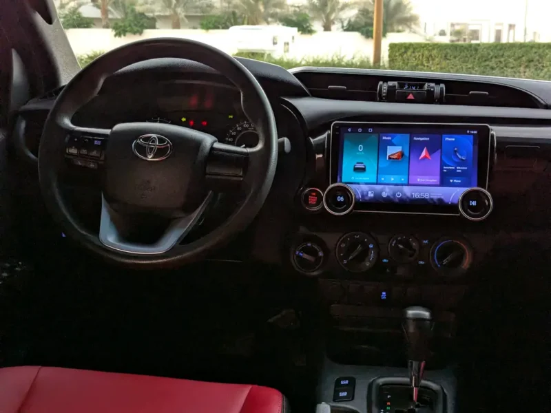2022 Toyota Hilux Adventure Facelifted 2025 4 Cylinders Engine Black Red Pickup Truck