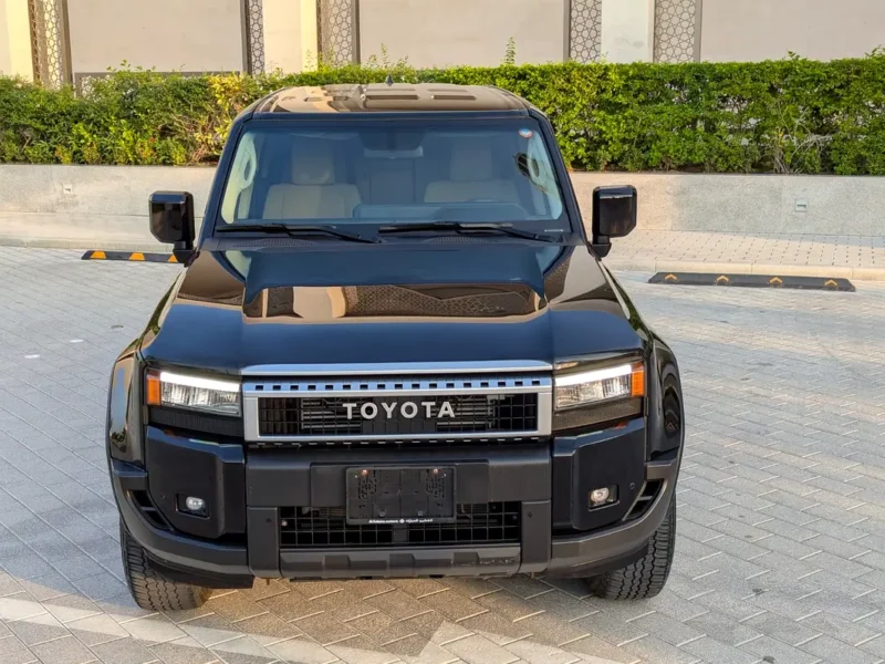 2024 Toyota Prado TXL 2.4L Turbo 4 Cylinders Petrol Engine Black Beige SUV GCC Specs