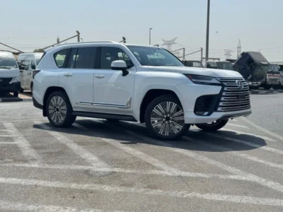 2026 LEXUS LX600 SIGNATURE 3.5 Litres Twin Turbo V6 Petrol Engine White Tan SUV GCC Specs