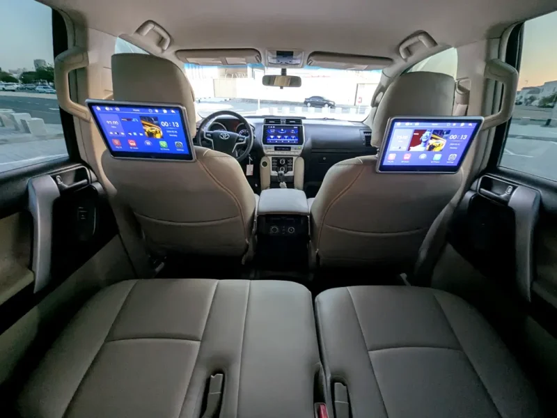 2012 Toyota Prado TXL Facelifted 2023 4 Cylinders Petrol Engine Grey Beige SUV GCC Specs