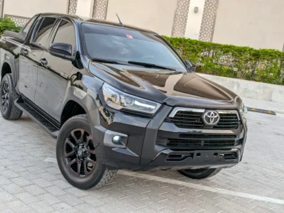 2022 Toyota Hilux Adventure Facelifted 2025 4 Cylinders Engine Black Red Pickup Truck