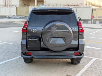 2012 Toyota Prado TXL Facelifted 2023 4 Cylinders Petrol Engine Grey Beige SUV GCC Specs