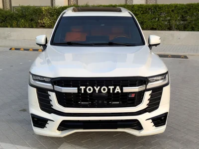 2015 Toyota Land Cruiser GXR Facelifted 2026 6 Cylinders Engine White Orange SUV GCC